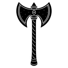 Axe Silhouette Vector