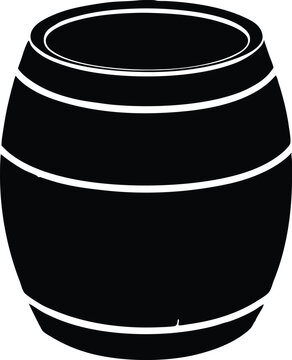 recommend clip art: Barrel black simple  silhouette  vector,Barrel clipart