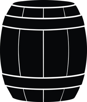 recommend clip art: Barrel black simple  silhouette  vector,Barrel clipart