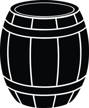 recommend clip art: Barrel black simple  silhouette  vector,Barrel clipart