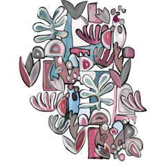 abstract floral background