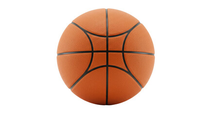 Isolated Orange Basketball