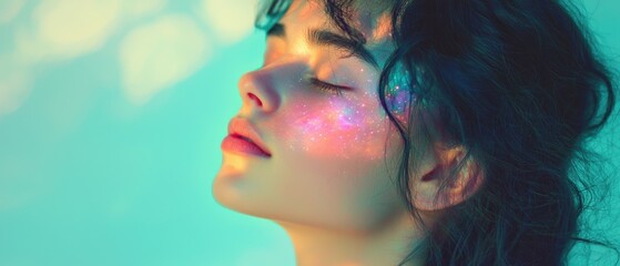 Celestial serenity a portrait of cosmic beauty and tranquility