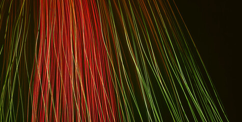 Obraz premium Chromatic Chaos Unleashed: Revel in the Vibrant and Joyful Symphony of Colors in an Abstract Creation