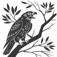 tawny silhouette icon vector
