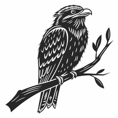 tawny silhouette icon vector
