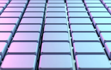 Obraz premium Abstract pastel cube grid pattern.