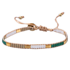 Buddhist Necklace Icon on Black and White Vector Backgrounds