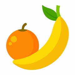 vector illustration of a banana