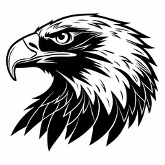 eagle head vector