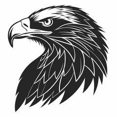 eagle head vector