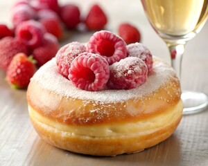 donut, food, snack, cake, baked