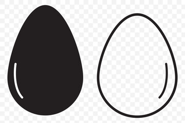 Eggs icon symbol simple design. Eggs single vector icon illustration. broken eggs icons abstract illustration. EPS 10.