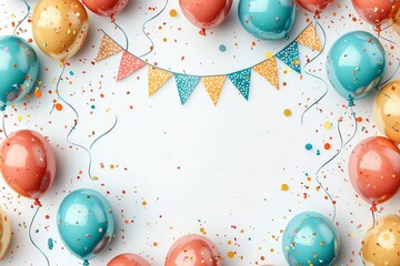 Cheerful summer picnic with vibrant red and blue checkered blankets