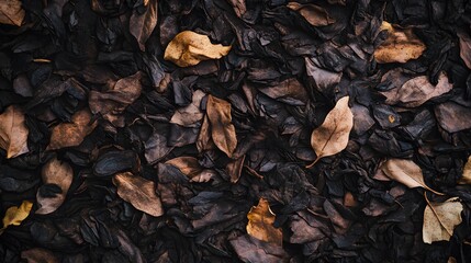 Professional Full Frame Shot of Organic Dried Tea Leaves on Handmade Paper