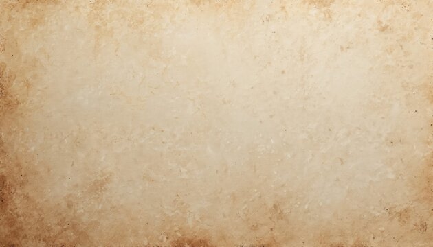 Minimalistic grainy paper background texture. Vintage, grunge old craft package material. Beige, brown colors. Sustainable eco-friendly design, perfect for organic product packaging or stationery.