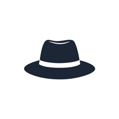 black hat isolated on white