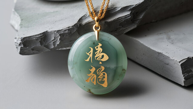 The locket with diamond