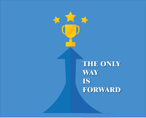 The only way is forward