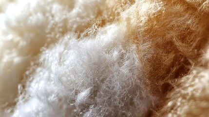 Obraz premium Close-up photography revealing the texture of textile fibers.