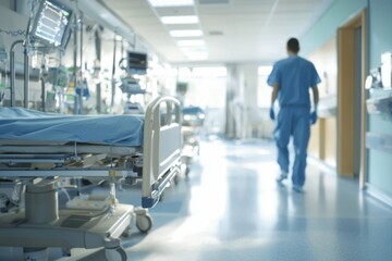 Exploring the dynamics of life in a contemporary hospital environment.