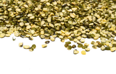 Green bean or mung bean background. Agriculture product, food.