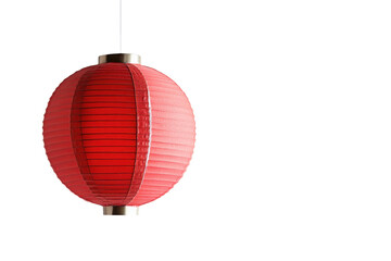 Obraz premium Chinese Red Lantern Represents Tradition And Festive Celebration