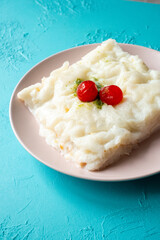 Turkish ramadan Traditional Dessert ''Gullac''