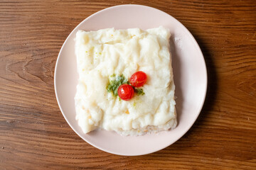 Turkish ramadan Traditional Dessert ''Gullac''