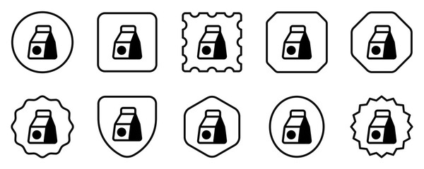 Editable lunch bag vector icon. Part of a big icon set family. Perfect for web and app interfaces, presentations, infographics, etc
