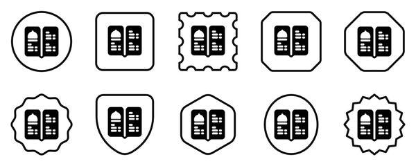 Editable restaurant menu vector icon. Food, restaurant. Part of a big icon set family. Perfect for web and app interfaces, presentations, infographics, etc