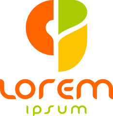 Abstract Simple Colorful Letter G Logo Template