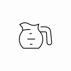 milk jug icon sign vector