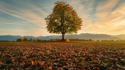 Serene Landscapes of Trees: Reflections, Seasons, and Scenic Beauty Captured in Nature's Artistry