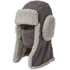 Stay warm and stylish with this winter face mask featuring a built in fleece lining and cozy ear warmers for cold weather protection