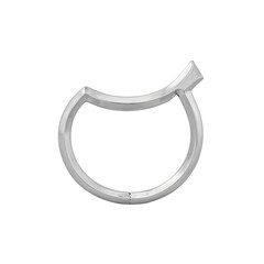 Elegant metal bracelet with sleek minimalist design