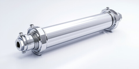 Pneumatic cylinder,  mechanical device, power of compressed gas to produce a force in a reciprocating linear motion