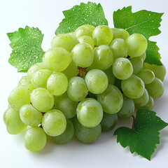 A_bunch_of_fresh_green_grapes