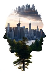 City & Nature Double Profile