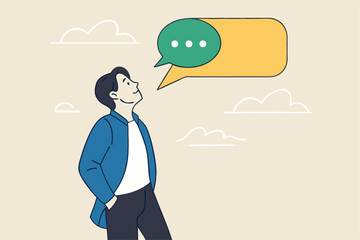 Second opinion, suggestion or advice to consider, reason or logical thinking, information to make decision or judgement concept, businessman think from listening to second opinion and make decision.