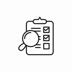 list search icon sign vector