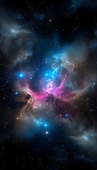 Cosmic Nebulae, Starry Sky