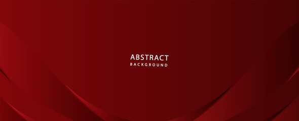 Elegant dark red abstract background with curved layered shapes and a smooth gradient effect. Perfect for luxury designs, branding, and modern presentations.