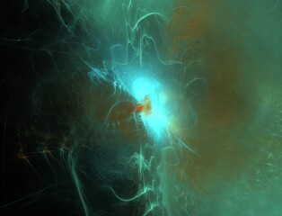 Imaginatory fractal abstract background Image