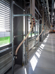 Technological equipment at the plant