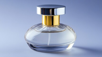 Elegant Perfume Bottle: A Close-Up of a Luxurious Fragrance