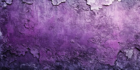 Obraz premium Abstract texture of weathered purple wall in urban environment evokes artistic inspiration and creative potential