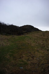 Hiking in January, Rogaland, Norway