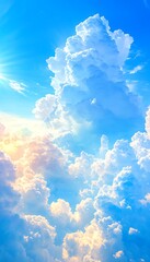 Cloudscape, Sunny Sky, View