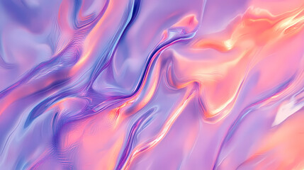 Obraz premium Lavender and peach color texture abstract background. Iridescent Mirage. Illustration